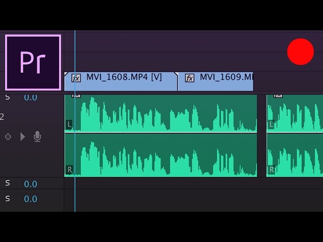 Adobe Premiere Pro CC Tutorial: How to Record an audio Voice-over to the timeline