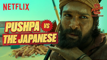 Pushpa’s EPIC Intro Fight With The Japanese! 🔥 | Pushpa 2: The Rule | Hindi Dub | Netflix India