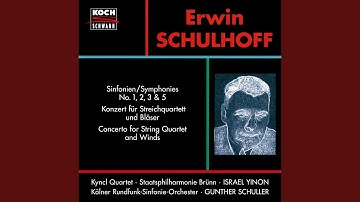 Schulhoff: Concerto for String Quartet and Winds, WV 97: I. Allegro moderato