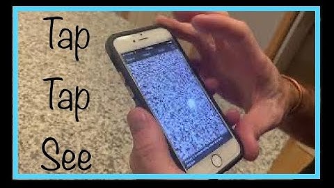 Tap Tap See App Demonstration and Review | App for the Blind