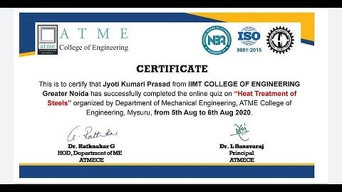 National level quiz on Heat treatment of Steel |quiz for Mechanical engineering |online quiz 2020