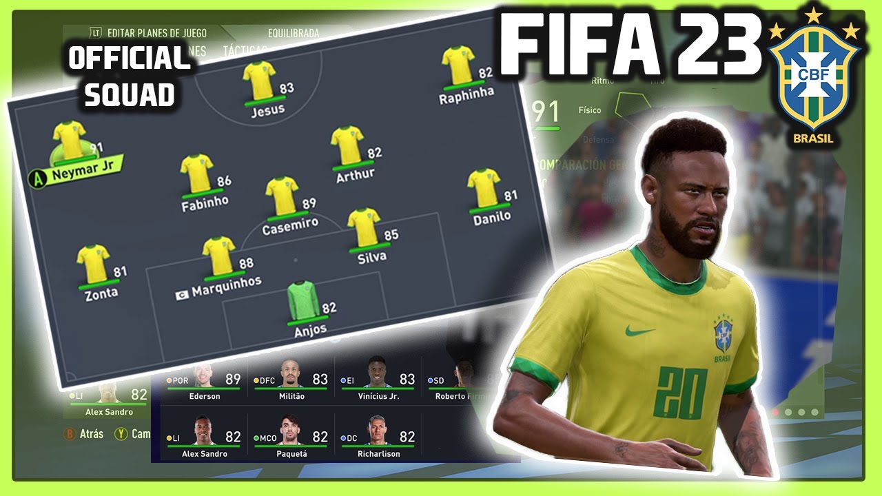 How to FIX BRAZIL in FIFA 23 (OFFICIAL ®) ✓ 