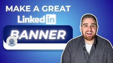 Create a LinkedIn Banner Photo with Canva for FREE! | LinkedIn for Professionals