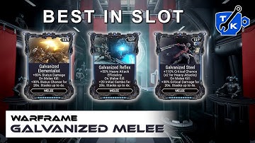 When to use the Galvanized Melee mods! | Warframe