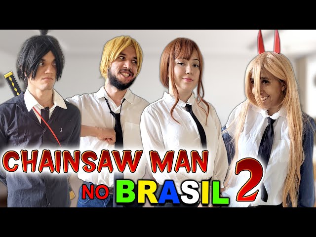 Brasileira fez um lindo cosplay feminino do Denji de Chainsaw Man