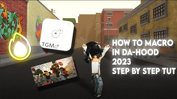 How to macro in dahood 2023 / TG Macro / EASY STEP BY STEP TUTORIAL