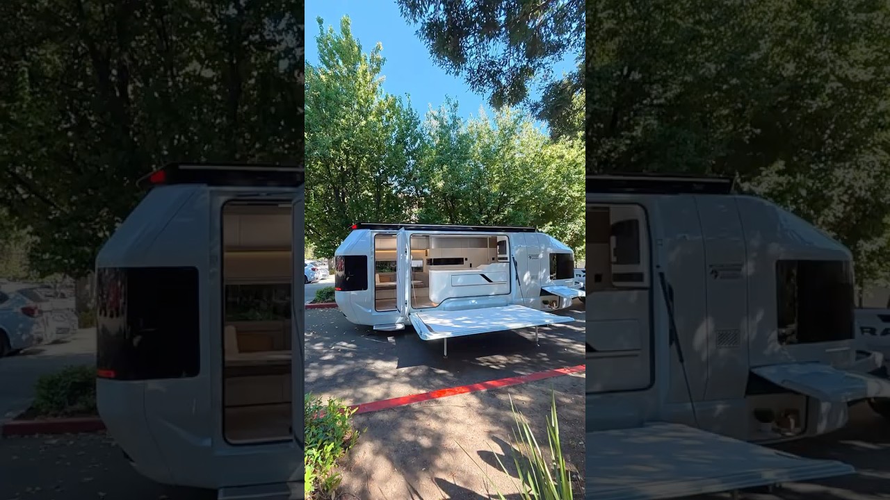 Check out this Skydream SpaceCamping Caravan 🚀 #motorhometour