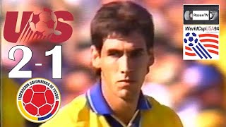 ESTADOS UNIDOS 2-1 COLOMBIA / MUNDIAL USA '94 / GOLES