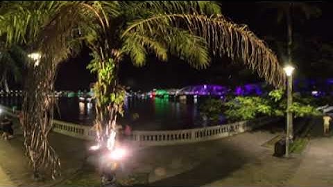 Sông Hương cầu Trường Tiền về đêm -  Huế 2024 - 360 Videos