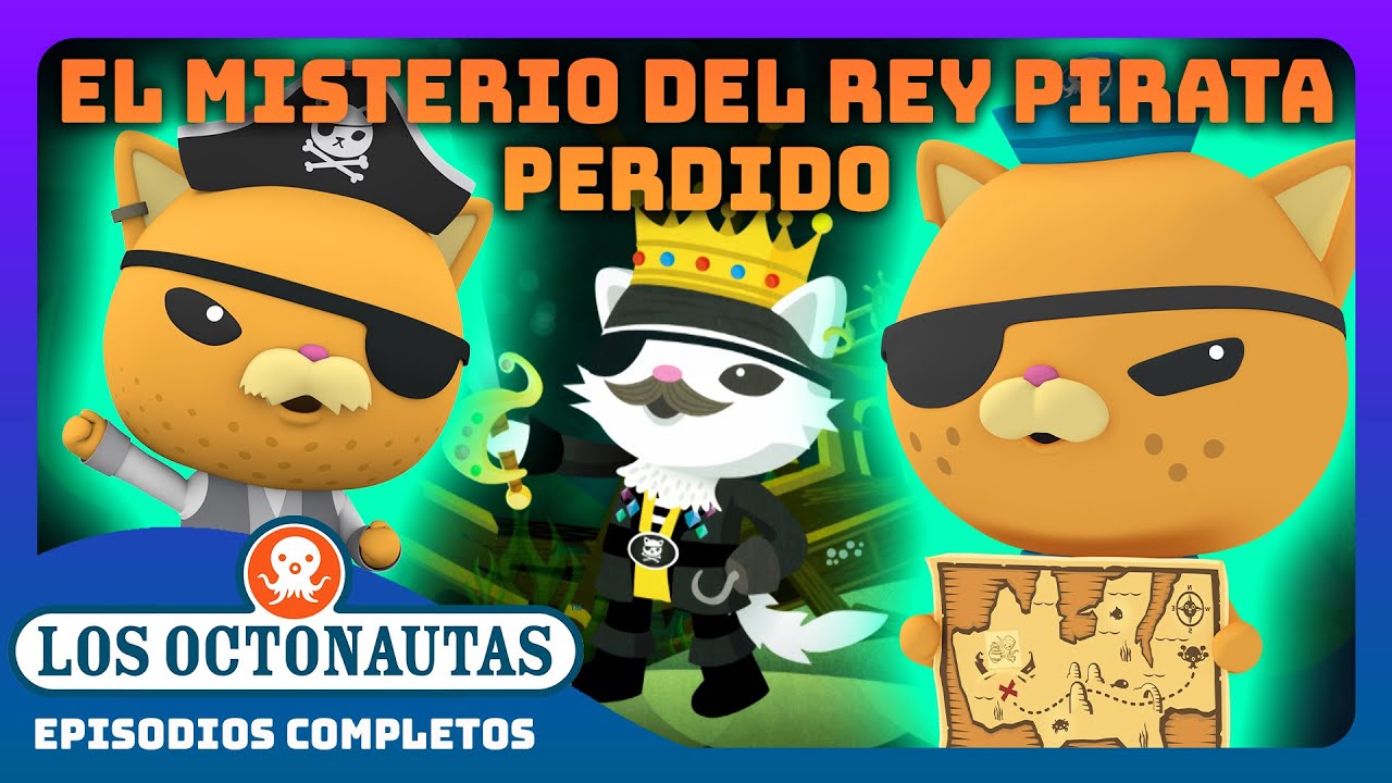 Los Octonautas - ☠️ El misterio del rey pirata perdido 👑 | Episodios Completos | Compilado