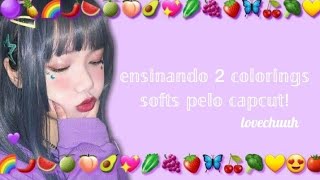 ensinando 2 colorings softs pelo capcut! screenshot 2