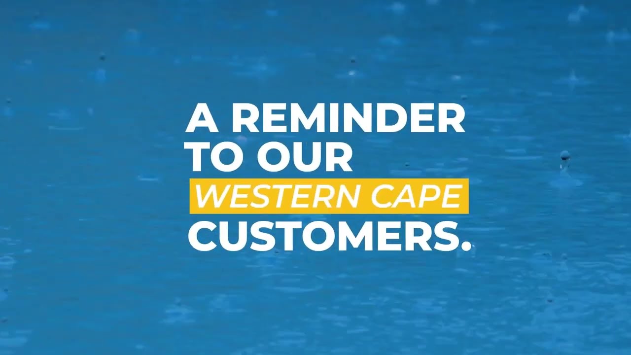 Western Cape Reminder