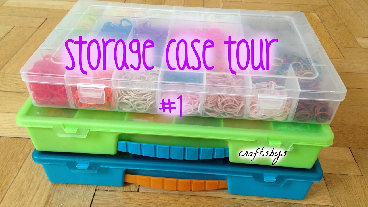 Updated Rainbow Loom Storage! 