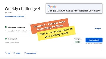 Process data from dirty to clean weekly challenge 4 || Google Data Analytics || theanswershome