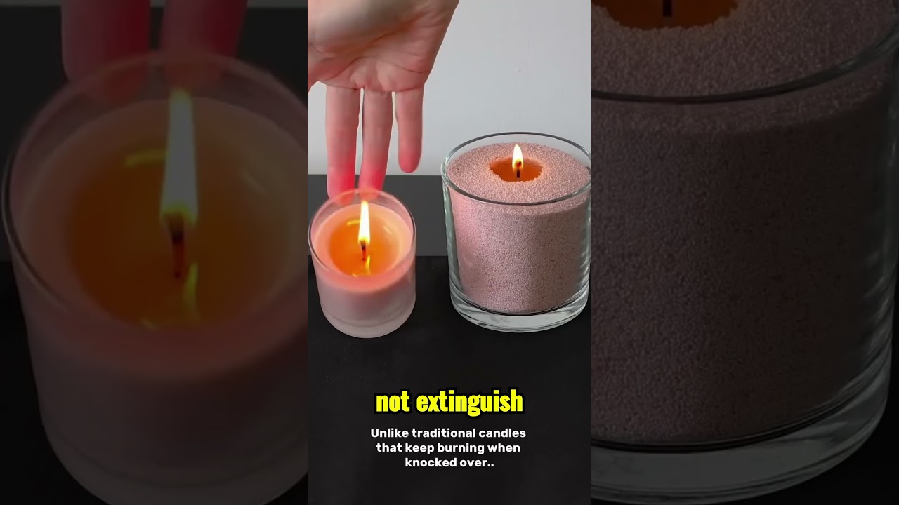 Chinese Candle That Turns Off Fire Itself?! 😲🕯️ 