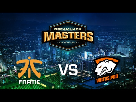 Fnatic vs. Virtus.Pro - Cobblestone - Group B - DreamHack Masters Las Vegas 2017
