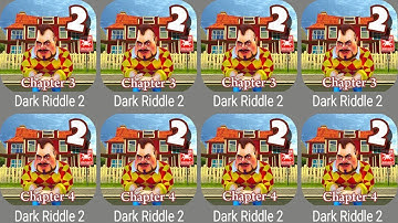 Dark Riddle Mod vs Dark Riddle 2 Full Chapter 3 - 4 Gameplay Walkthrough | Part 1 #darkriddle