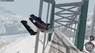Driving on Most Dangerous Roads in BeamNG