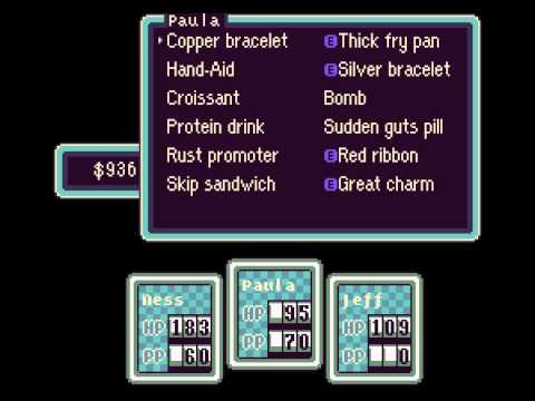 Played earthbound quite a few times and I've never seen this item before.  Random drop from a spinning robo, 'meteornium' : r/earthbound