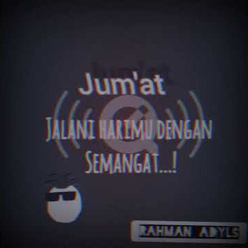 Story wa, hari jum'at.