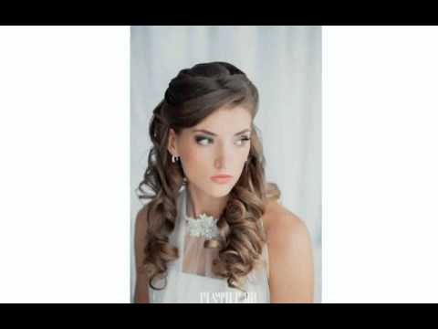 Свадебные Прически Собранные Локоны