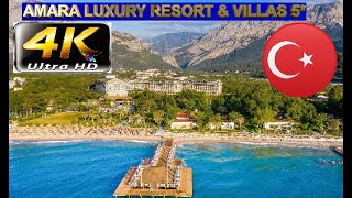 4K KEMER AMARA LUXURY RESORT VILLAS GOYNUK ANTALYA TURKEY PART 1