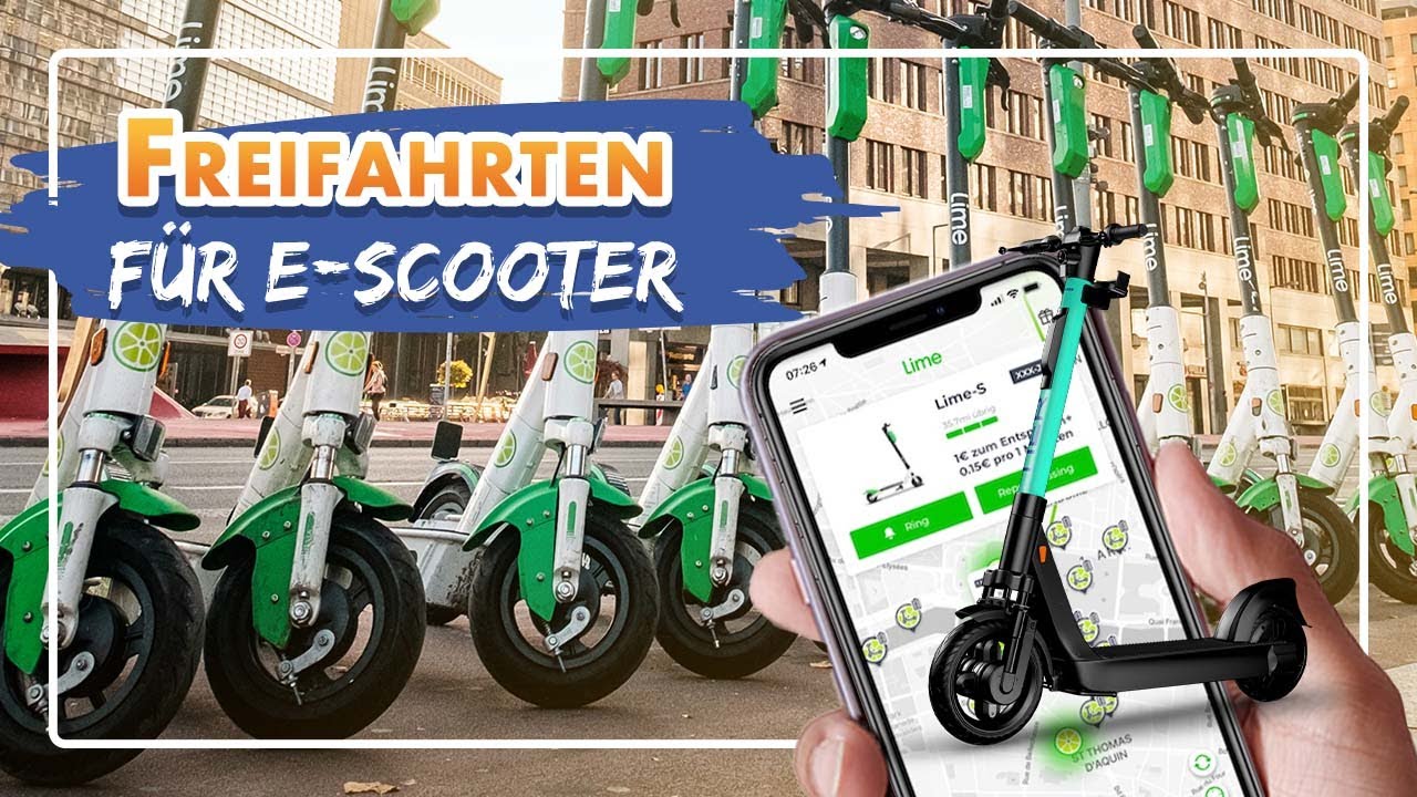 🛴 EScooter gratis fahren Die besten Gutscheincodes! YouTube