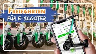 EScooter gratis fahren – Die besten Gutscheincodes!