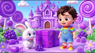 Candy Land Colors 🍭🌈 | Learn Colors With Sweet Surprises | Colors for Kids