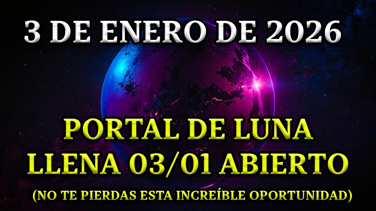 ¡EL PORTAL DE LA SUPERLUNA ESTÁ ABIERTO! 5 posibilidades cósmicas que DESAPARECERÁN EN 48 HORAS!
