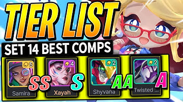TOP 10 BEST COMPS TO ABUSE TO CLIMB RANKED IN TFT SET 14!  | Teamfight Tactics | Beginners Guide