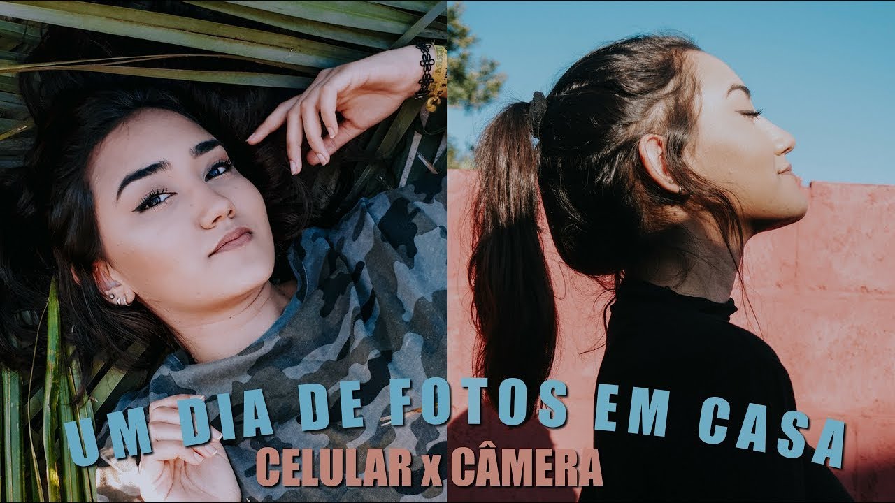 UM DIA DE FOTOS EM CASA - CELULAR (samsung a7 2017) x CÂMERA