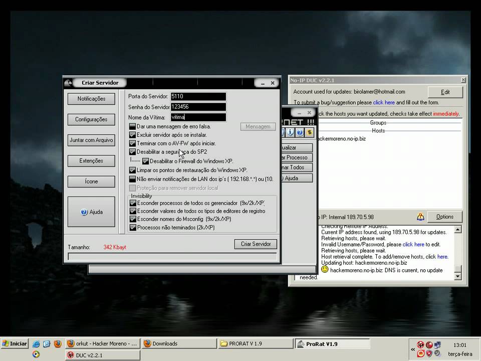Tutorial Prorat Hacker Moreno - YouTube