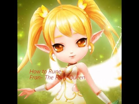 øjenbryn værdig lille Summoners War: How to Rune Fran The Light Fairy Queen - YouTube