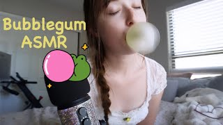Asmr Bubblegum Blowing Chewing