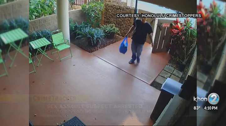 Police arrest suspect accused of sexually assaulting elderly woman