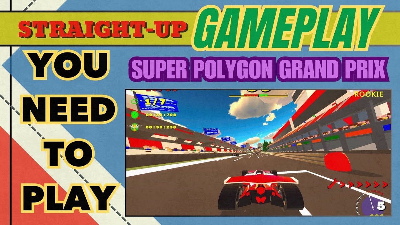 Polygon Racing Games On Android You HAVE TO PLAY Super Polygon Grand Prix - Virtua Racing ON STEROIDS ...