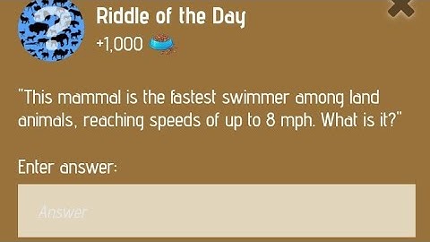 Riddle of the Day Today | Zoo Riddle of the Day Today 16-17 December