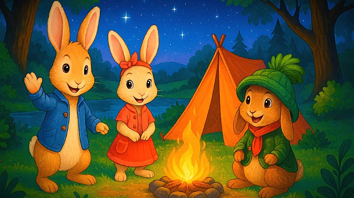 Peter Rabbit – Camping by the Lake 🐰⛺ | A Bedtime Adventure for Kids | Summer Adventures