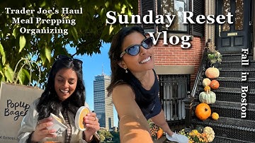 Sunday Reset Vlog | Trader Joe