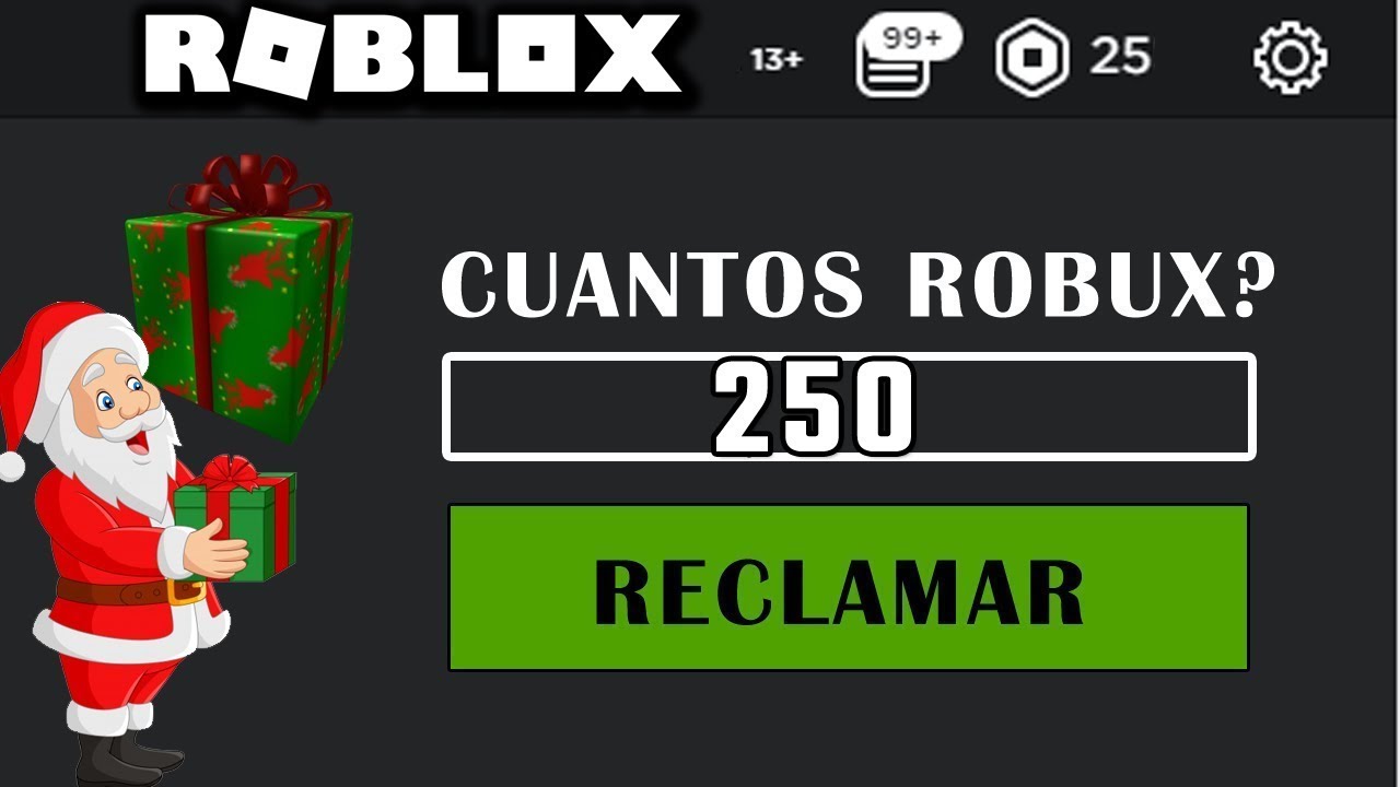 Roblox Dev Como Tener Robux Por Navidad Muy Facil Youtube - como tener robux en navidad 2021