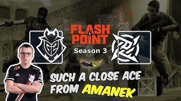 Such a close ACE from AmaNEk on Inferno, G2 vs NIP, Flashpoint 3