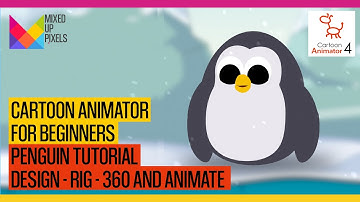 Cartoon Animator - Create a character, design and rig 360 #cartoonanimator
