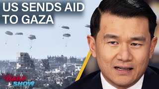 US Airdrops Meals to Gaza \& CDC Drops COVID Isolation Guidelines | The Daily Show