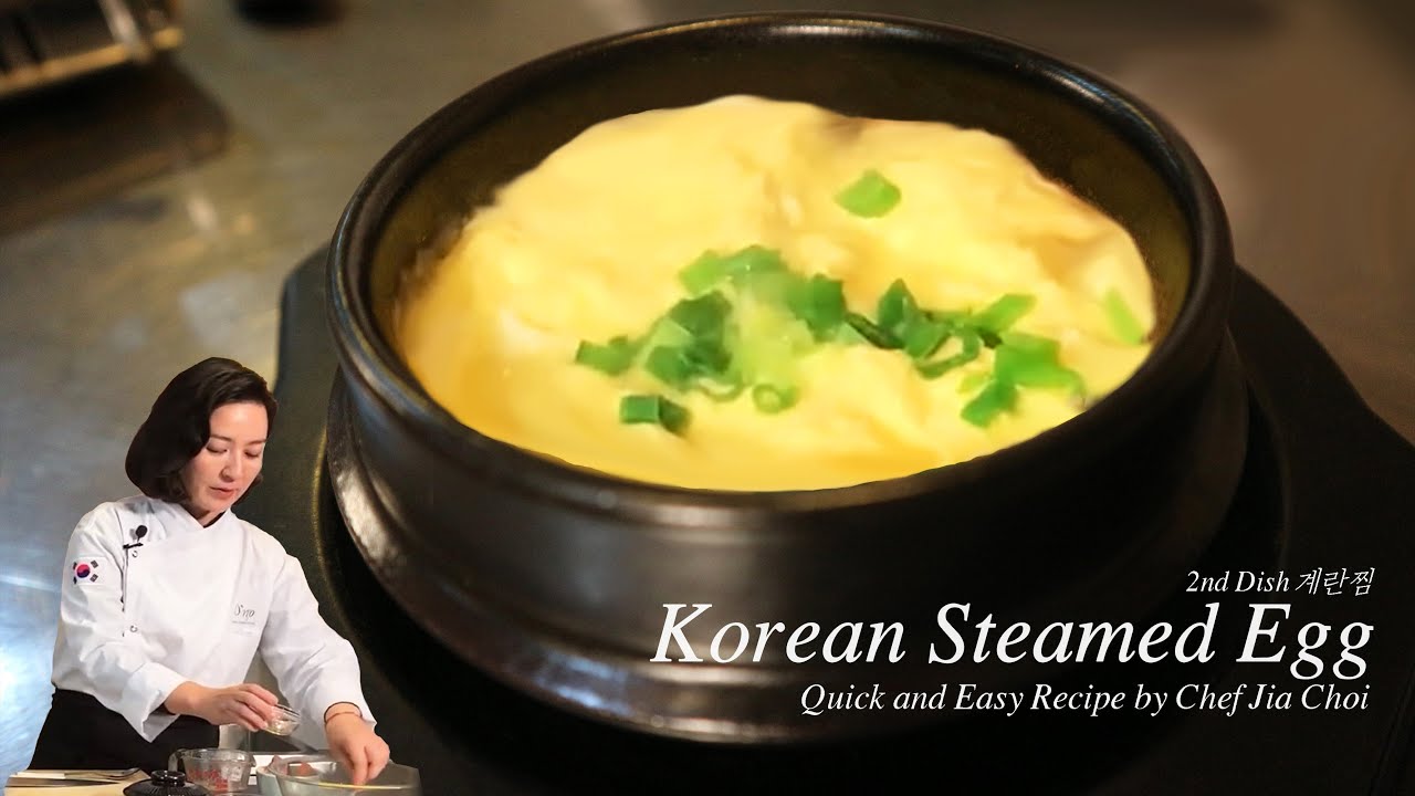 Korean Volcano Steamed Egg (Gyeran Jjim)
