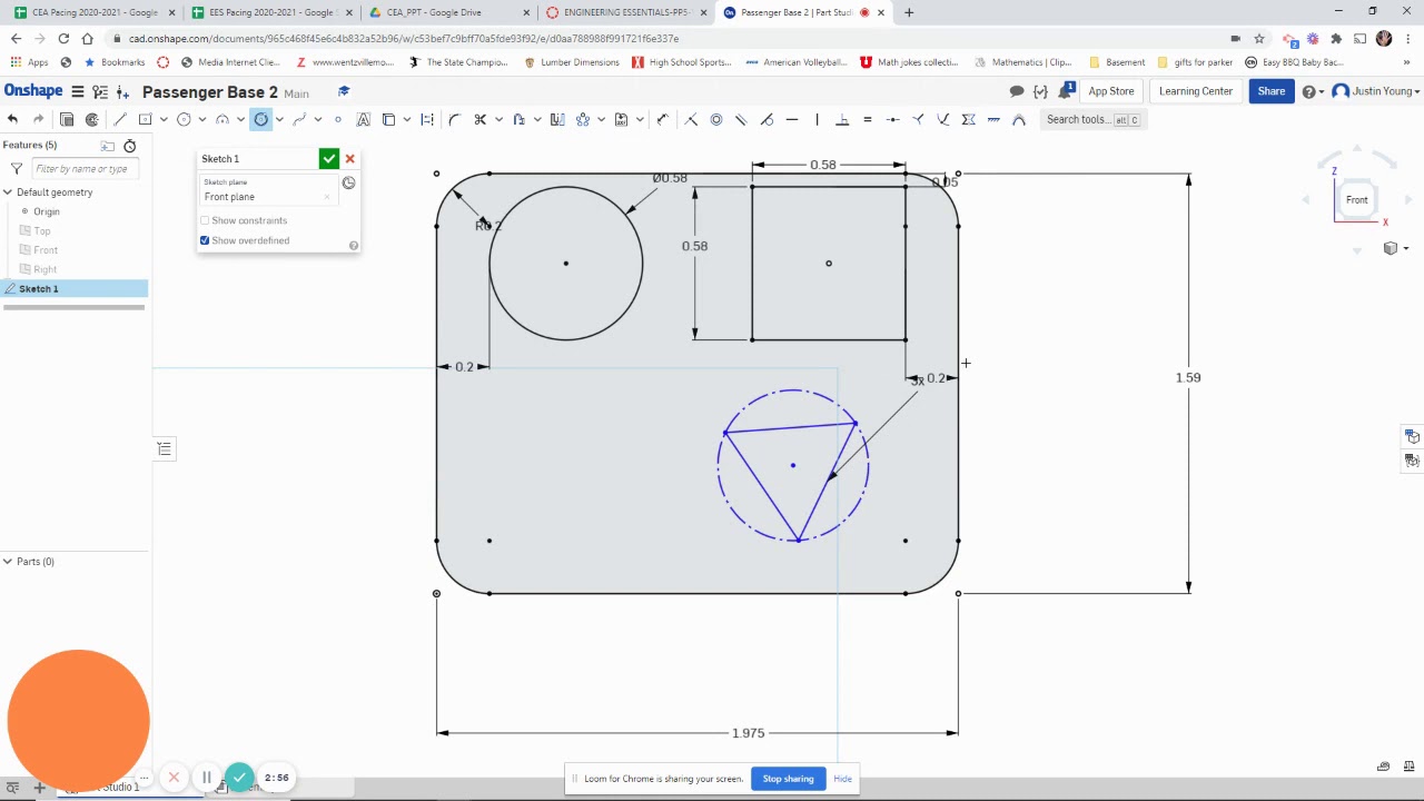Automoblox Passenger Base in Onshape - YouTube