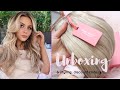 *NEW* MILK &amp; BLUSH HAIR EXTENSIONS! UNBOXING, STYLING AND MONTAGE!
