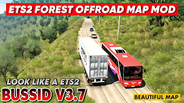 ETS2 FOREST OFFROAD MAP MOD For Bus Simulator Indonesia || Bussid V3.7.1 || Offroad Gamers ||