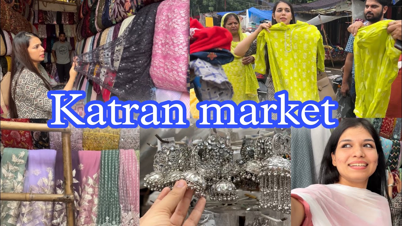 Katran market Latest Collection 😍 mangolpuri Fabric Market Delhi