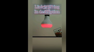 Music Bulb💡| Best budget led with Bluetooth speaker |#shorts